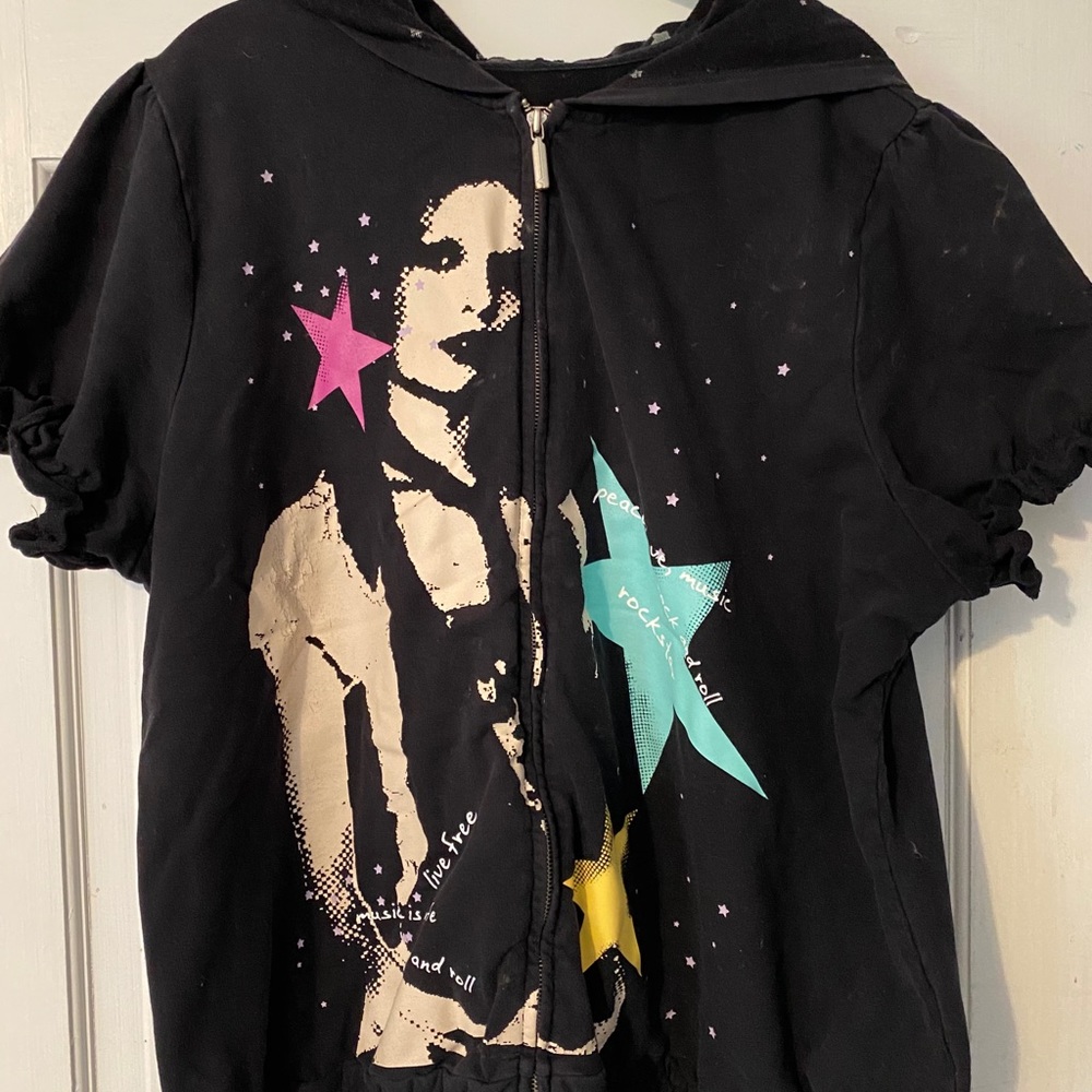 Shirt sleeve hoodie